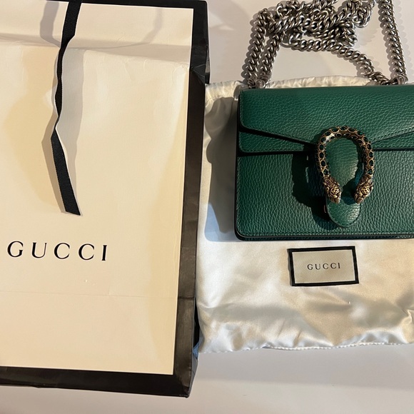 Gucci Dionysus Green Bag - Picture 1 of 11